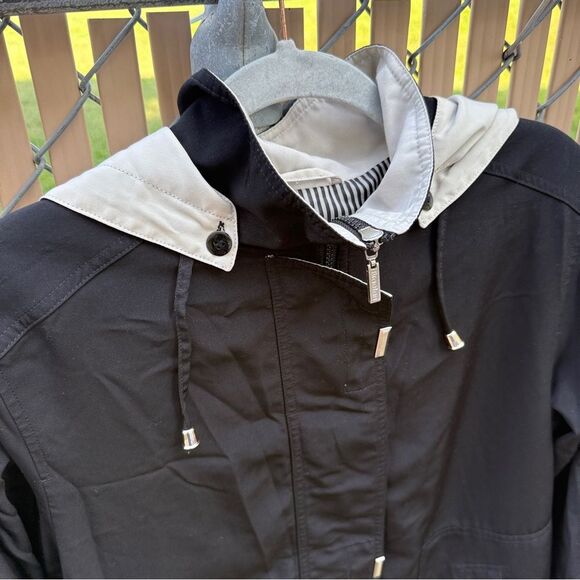 Braetan Jacket Mens Small Black Lined Full Zip Windbreaker Light Weight - Picture 4 of 11
